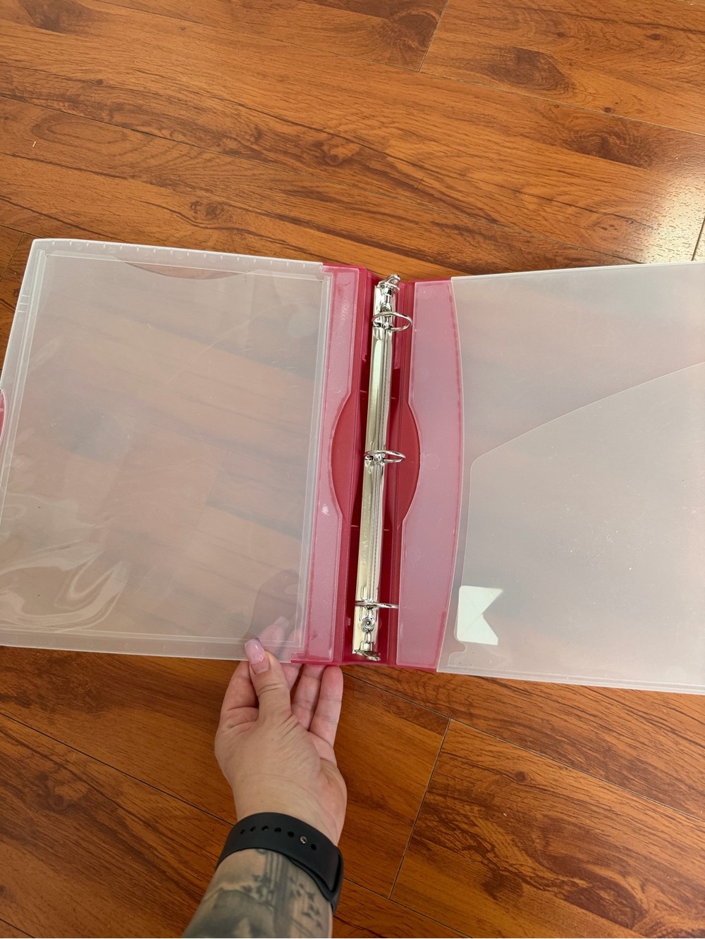 Storex Duratech Frosted Poly 3-Ring Presentation Binder - Picture 2 of 3